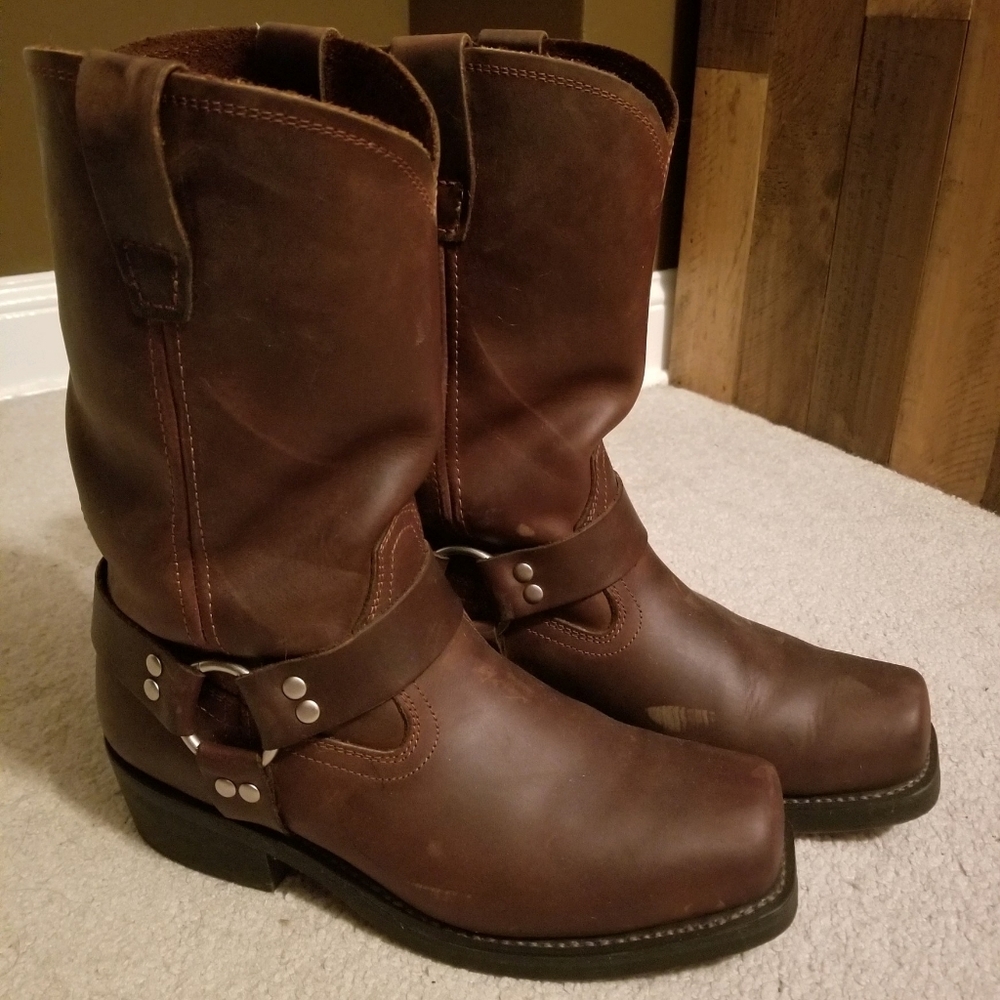 Cody James Western Motorcycle Boots